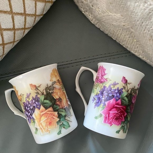 Stechcol Other - NWT 💐Garden Rose STECHCOL Bone CHINA Tea CUP SET